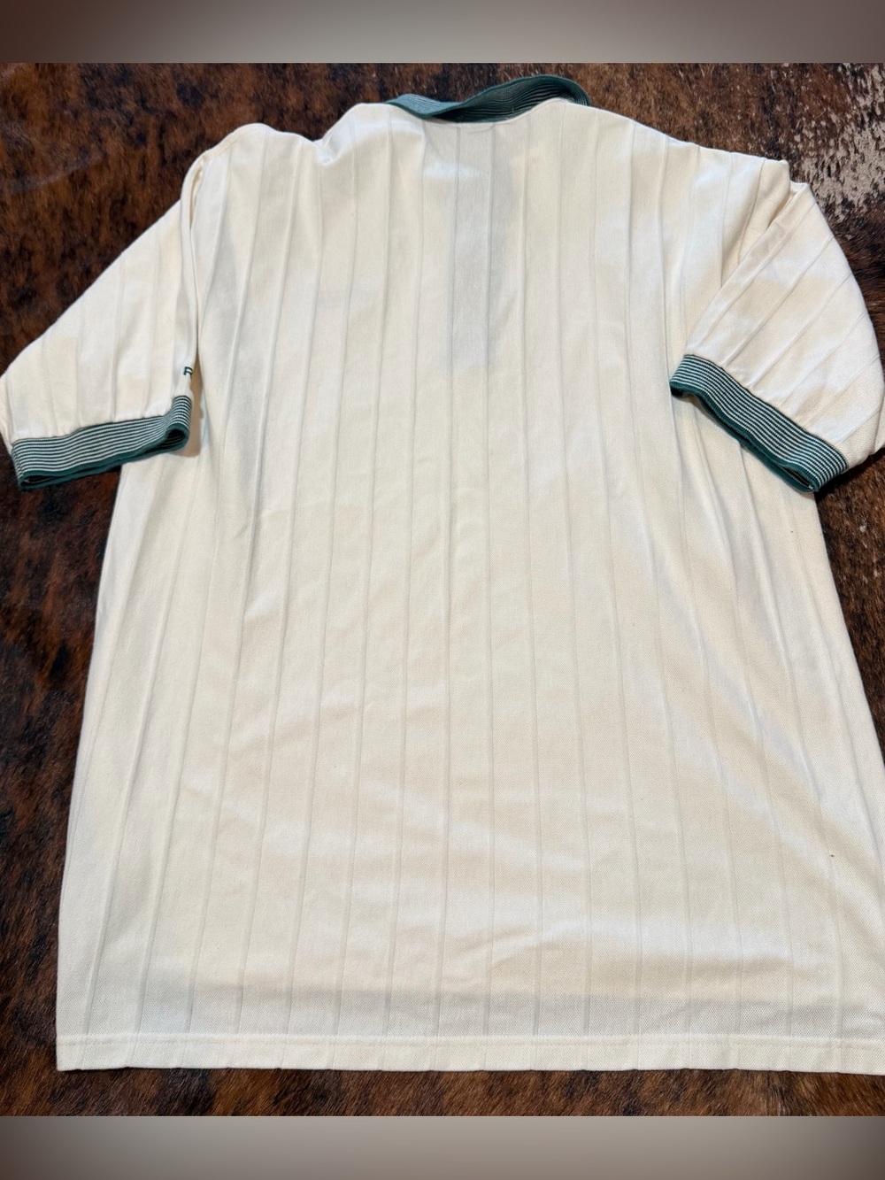 UltraClub Vintage 90s CONOCO Golf Polo Made in USA Embroidered Combed Cotton Oil - Picture 2 of 6